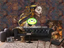 پوستردیواری چهره لوکس کد vip487