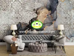 پوستردیواری پتینه ای لوکس کد vip488