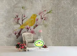 پوستردیواری سه بعدی گل لوکس کد vip672