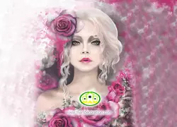 پوستردیواری سه بعدی چهره لوکس کد vip668