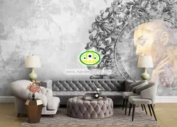 پوستردیواری سه بعدی چهره لوکس کد vip669