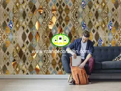 پوستردیواری سه بعدی لوکس کد vip490