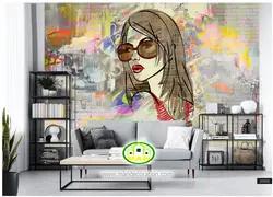 پوستردیواری چهره لوکس کد vip688