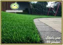 چمن مصنوعی تزیینی مدل پامچال 30میلیمتری