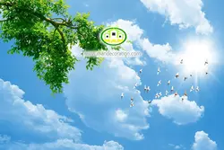 آسمان مجازی شاخه درختان کد 111