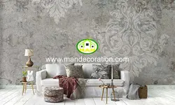 پوستردیواری داماسک پتینه لوکس کد vip588