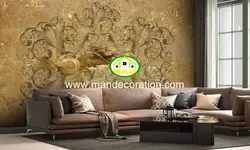 پوستردیواری سه بعدی گچبری لوکس کد vip594