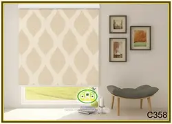 پرده زبرا دو مکانیزم کد: c358