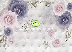 پوستردیواری گل سه بعدی کد 13046