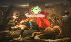 پوستردیواری نقاشی دیواری رنگ روغن کد 12363