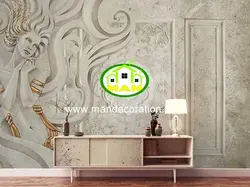 پوستردیواری چهره سه بعدی لوکس کد vip198