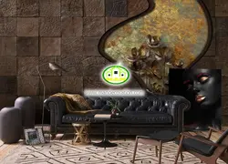 پوستردیواری سه بعدی لوکس کد vip663