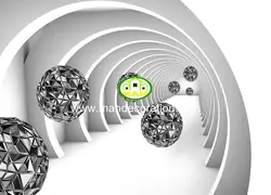 پوستردیواری توپ سه بعدی کد 13174