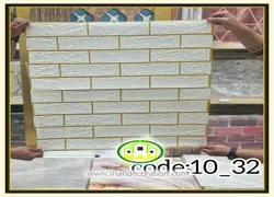 دیوارپوش فومی پشت چسبدار طرح Bk11