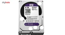 هارددیسک اینترنال وسترن دیجیتال مدل Purple WD60PURX ظرفیت 6 ترابایت