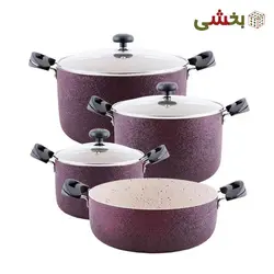 سرویس قابلمه و ماهیتابه 7 پارچه سلتیک مدل 7pc
