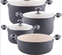 سرویس قابلمه و ماهیتابه 7 پارچه سلتیک مدل 7pc