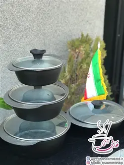 سرویس قابلمه 8 پارچه لیانو