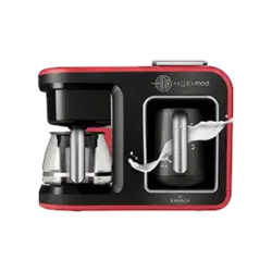 قهوه و چای ساز قرمز پنج کاره کاراجا هاتیر پلاس مود سخنگو