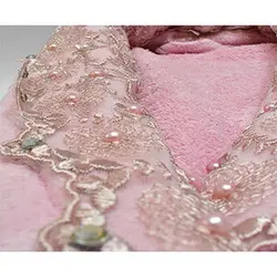 ست سرویس حوله عروس و داماد بین نور 6 تکه کد2