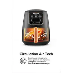 هواپز و سرخ کن سخنگوی کاراجا مدل Air Pro Cook XL 2 in 1 Konusan