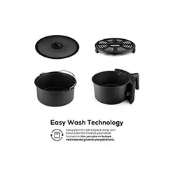 هواپز و سرخ کن سخنگوی کاراجا مدل Air Pro Cook XL 2 in 1 Konusan