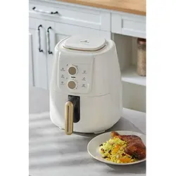 هواپز و سرخ کن کاراجا مدل  Air Pro Cook Manuel XL Airfryer رنگ کرم طلایی