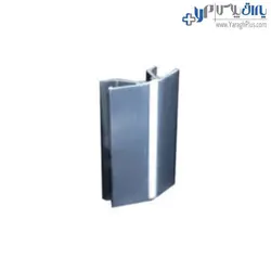 اتصال پاخور 10 سانتیمتر PVC با روکش آلومینیوم سیلور خش دار فانتونی - یراق پلاس | فروشگاه آنلاین