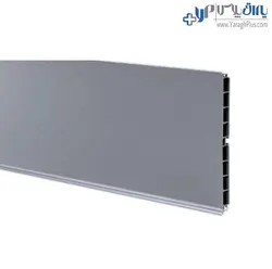پاخور PVC با روکش آلومینیوم سیلور خش دار ارتفاع 15 سانتیمتر فانتونی - یراق پلاس | فروشگاه آنلاین
