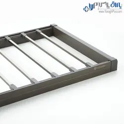 جای شلوار ریلی داخل کمد لباس قابل رگلاژ آرام بند یونی هاپر - یراق پلاس | فروشگاه آنلاین