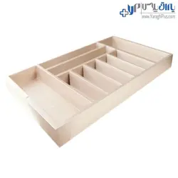 جای قاشق و چنگال چوبی رنگ رزگلد فانتونی - یراق پلاس | فروشگاه آنلاین