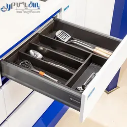 جای قاشق و چنگال چوبی قابل رگلاژ یونی هاپر - یراق پلاس | فروشگاه آنلاین