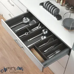 جای قاشق و چنگال چوبی قابل رگلاژ یونی هاپر - یراق پلاس | فروشگاه آنلاین