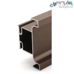 دستگیره شاخه ای مخفی کمدی مدل U دو طرفه ملونی - یراق پلاس | فروشگاه آنلاین