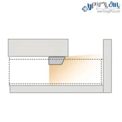 چراغ LED داخل کمد و کشو فانتونی - یراق پلاس | فروشگاه آنلاین