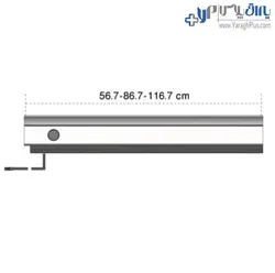 چراغ LED زیر کابینت هوایی و دستگیره فانتونی - یراق پلاس | فروشگاه آنلاین