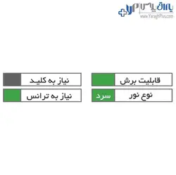 چراغ LED سنسوردار زیر کابینتی فانتونی - یراق پلاس | فروشگاه آنلاین