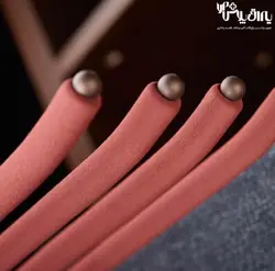 رک جای شلوار دیواری یک طرفه رنگ موکا قرمز فرنچ استایل فانتونی - یراق پلاس | فروشگاه آنلاین