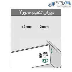 ریل کشو بدنه دار اسلیم ارتفاع بلند فانتونی - یراق پلاس | فروشگاه آنلاین
