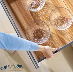 ریل کشو بدنه دار اسلیم ارتفاع کوتاه فانتونی - یراق پلاس | فروشگاه آنلاین