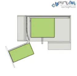 مجیک کرنر کریستال زیر صفحه یونیت کنج فانتونی - یراق پلاس | فروشگاه آنلاین