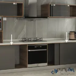مکانیزم آویز تاپ لاین TM3 دو درب توکار چوبی بدون پروفیل کف با عرض حداکثر 240 سانتیمتر فانتونی