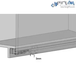 مکانیزم تاپ لاین سه درب روکار با عرض حداکثر 360 سانتیمتر فانتونی - یراق پلاس | فروشگاه آنلاین