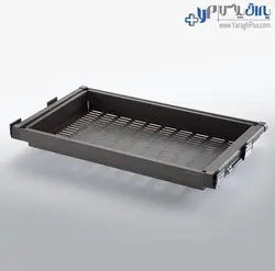 سبد ریلی کشویی فلزی داخل کمد لباس قابل رگلاژ آرام بند یونی هاپر - یراق پلاس | فروشگاه آنلاین