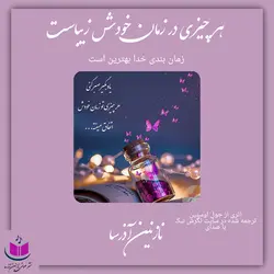 کتاب صوتی هر چیزی در زمان خودش زیباست