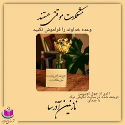 کتاب صوتی مشکلات موقتی هستند