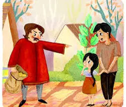 داستان مرد طماع و دختر دهقان