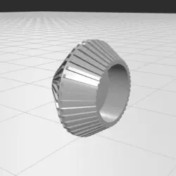 فایل پرینت سه بعدی جا چراغی آجدار - رادین پایش