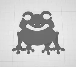 مدل سه بعدی قورباغه - رادین پایش