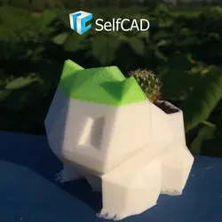 مدل گلدان کوچک سه بعدی - رادین پایش